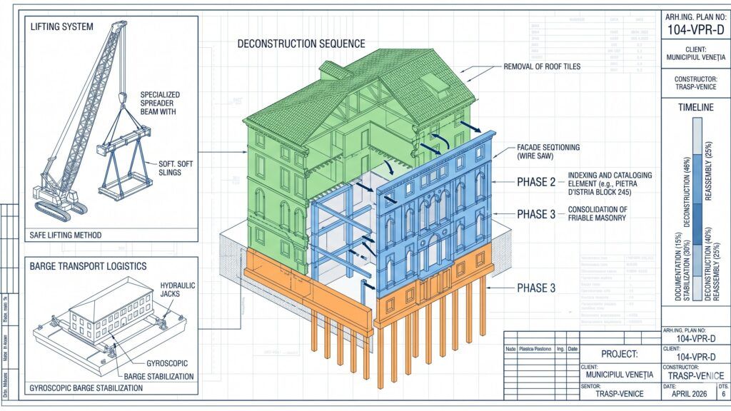 Oraș european celebru, demolat și mutat bucată cu bucată?