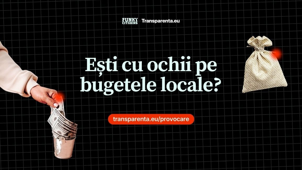 Funky Citizens lansează „Cu ochii pe bugetele locale 2026”; Ce se ascunde