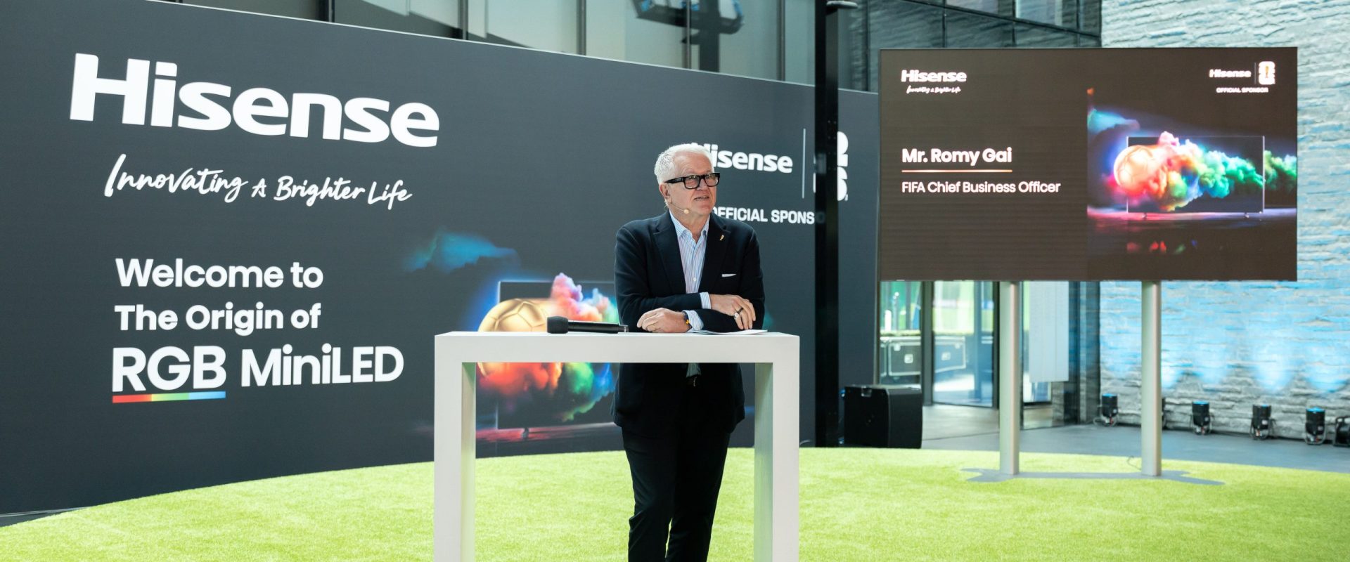 Hisense prezintă TV-uri MiniLED pentru 2026 la FIFA, legătura cu Cupa Mondială