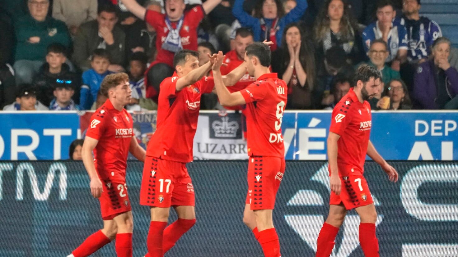 Osasuna, ratare dramatică: Două puncte importante se evaporă