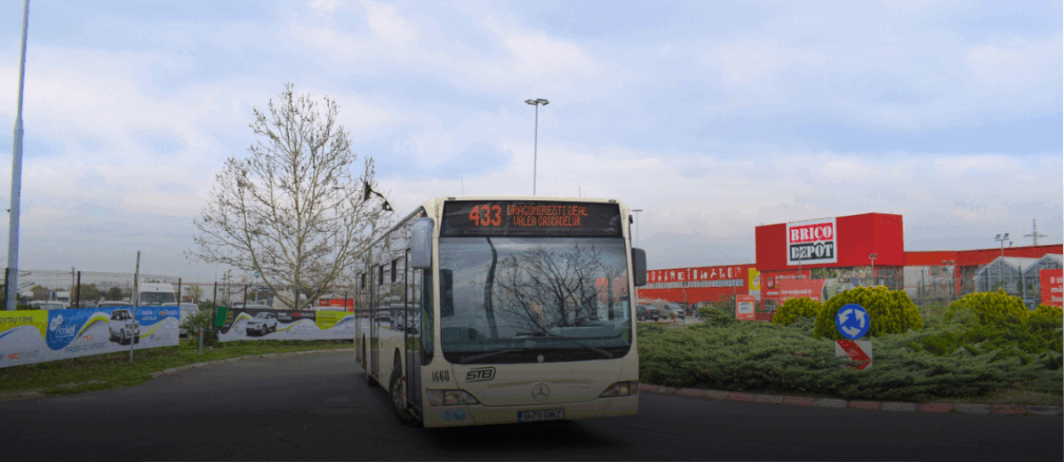 Autobuzele 429, 432 și 433 opresc la „Șoseaua de Centură”