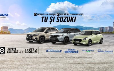 10 motive să alegi SUZUKI: 10 ani de drumuri fără griji! Hibridă și fiabilă, de la 15.515 €