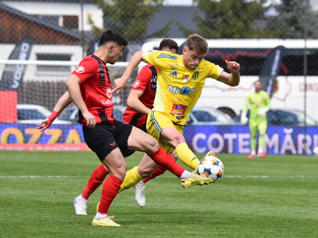 Csikszereda învinge Unirea Slobozia: 2-1, live DGS 1. Gazdele conduc din nou