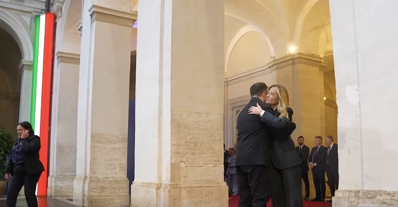 Zelenski, față în față cu Meloni: Italia a ales Ucraina, încă din prima zi