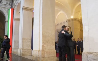 Zelenski, față în față cu Meloni: Italia a ales Ucraina, încă din prima zi