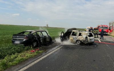 Accident TERIBIL la Timiș: O femeie a murit, trei răniți