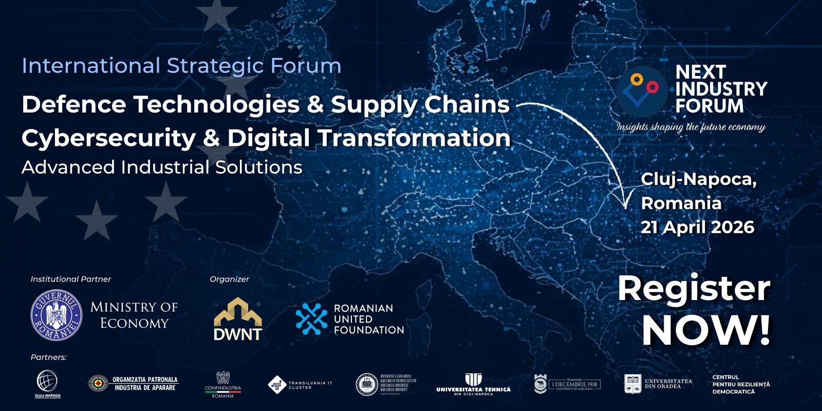 Cluj-Napoca, gazda unui summit internațional despre apărare și cyber-securitate