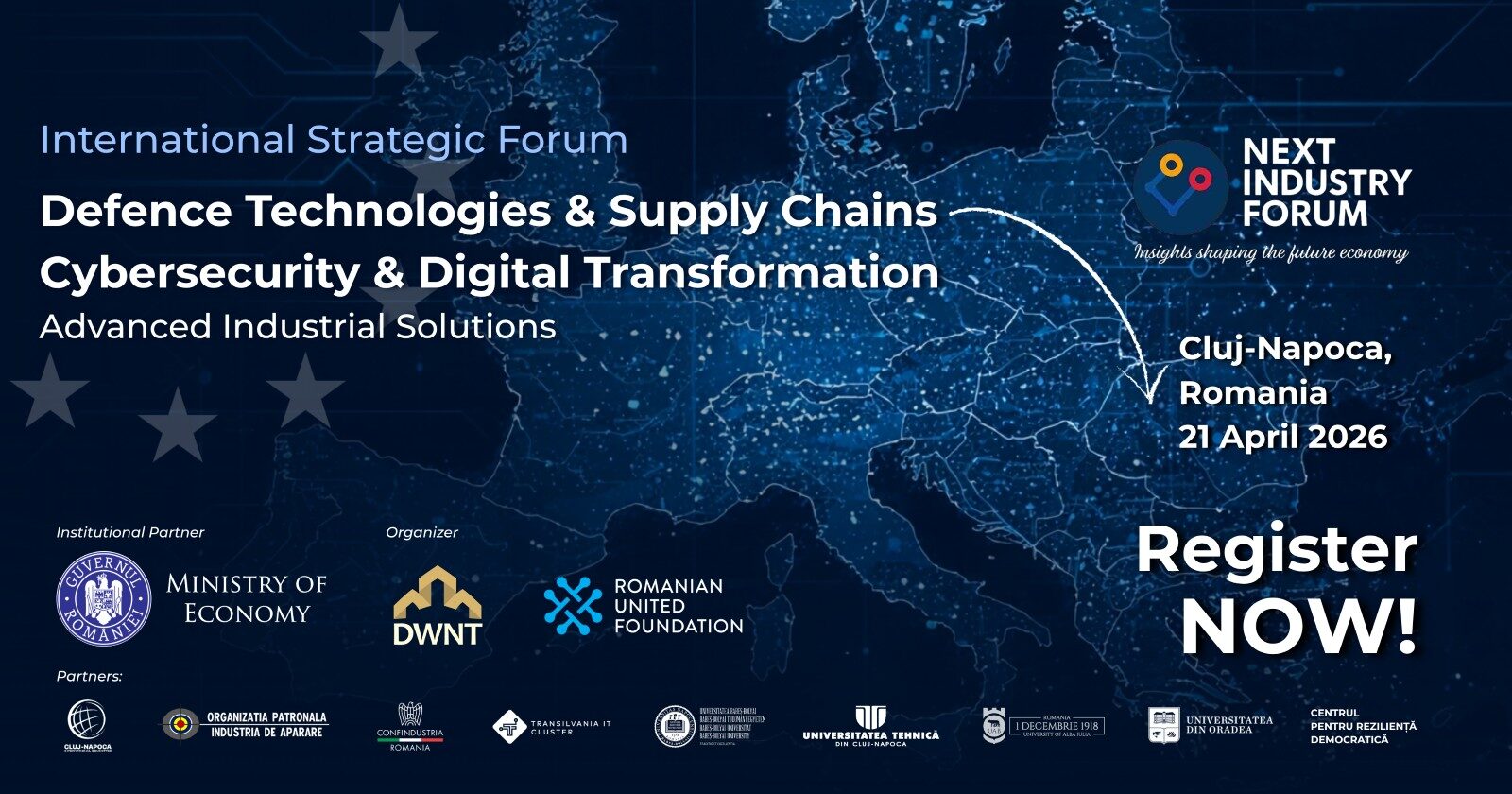 Cluj-Napoca, gazda unui summit internațional despre apărare și cyber-securitate