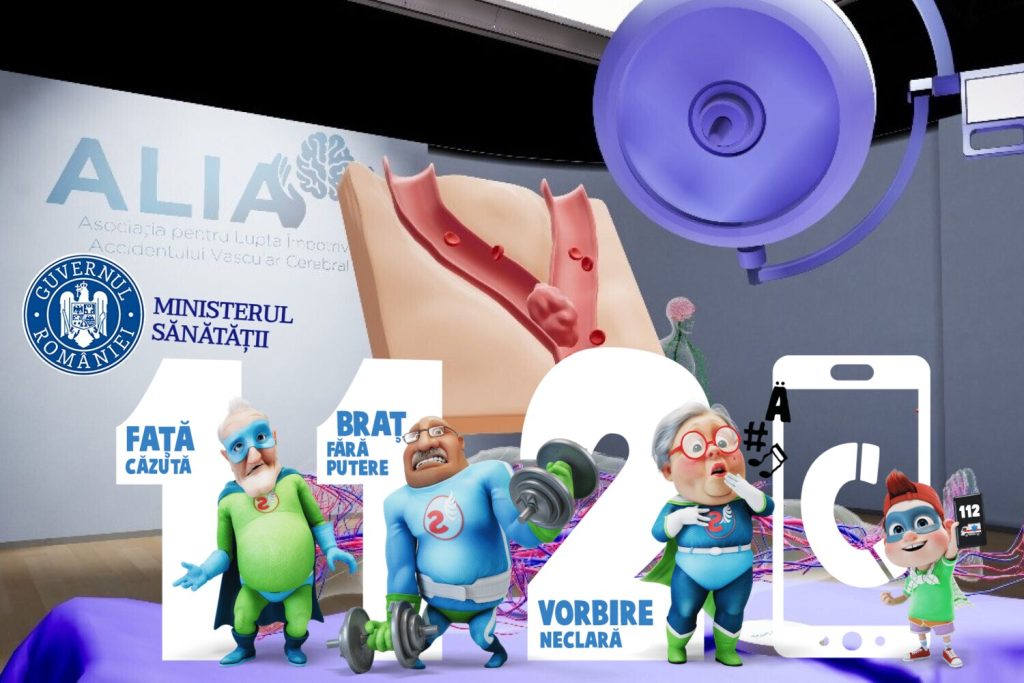 Ministerul Sănătății și ALIA, campanie AVC cu ajutorul „Eroilor FAST”