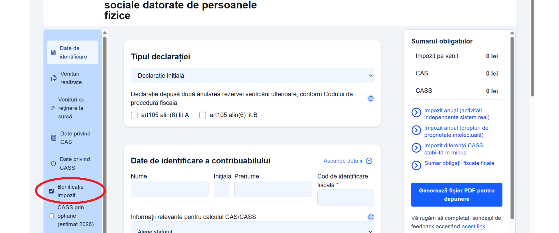 Bani în plus pentru PFA, chirii și crypto: Ghid practic pentru Declarația Unică 2026