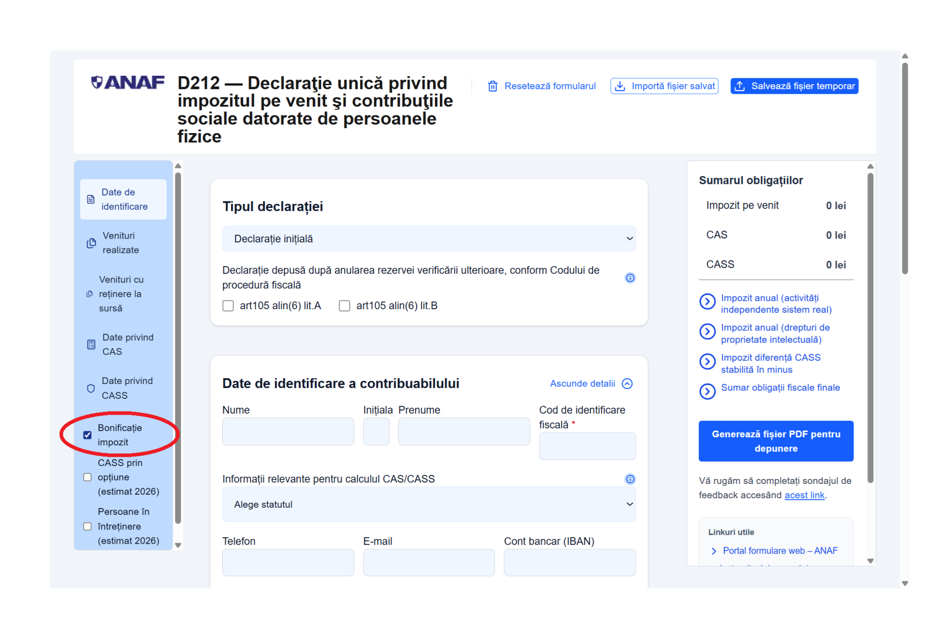 Bani în plus pentru PFA, chirii și crypto: Ghid practic pentru Declarația Unică 2026