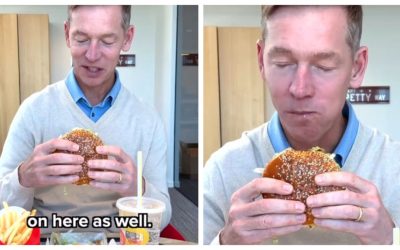 Șeful McDonald’s, ridiculizat: Nici măcar nu a gustat din burger!
