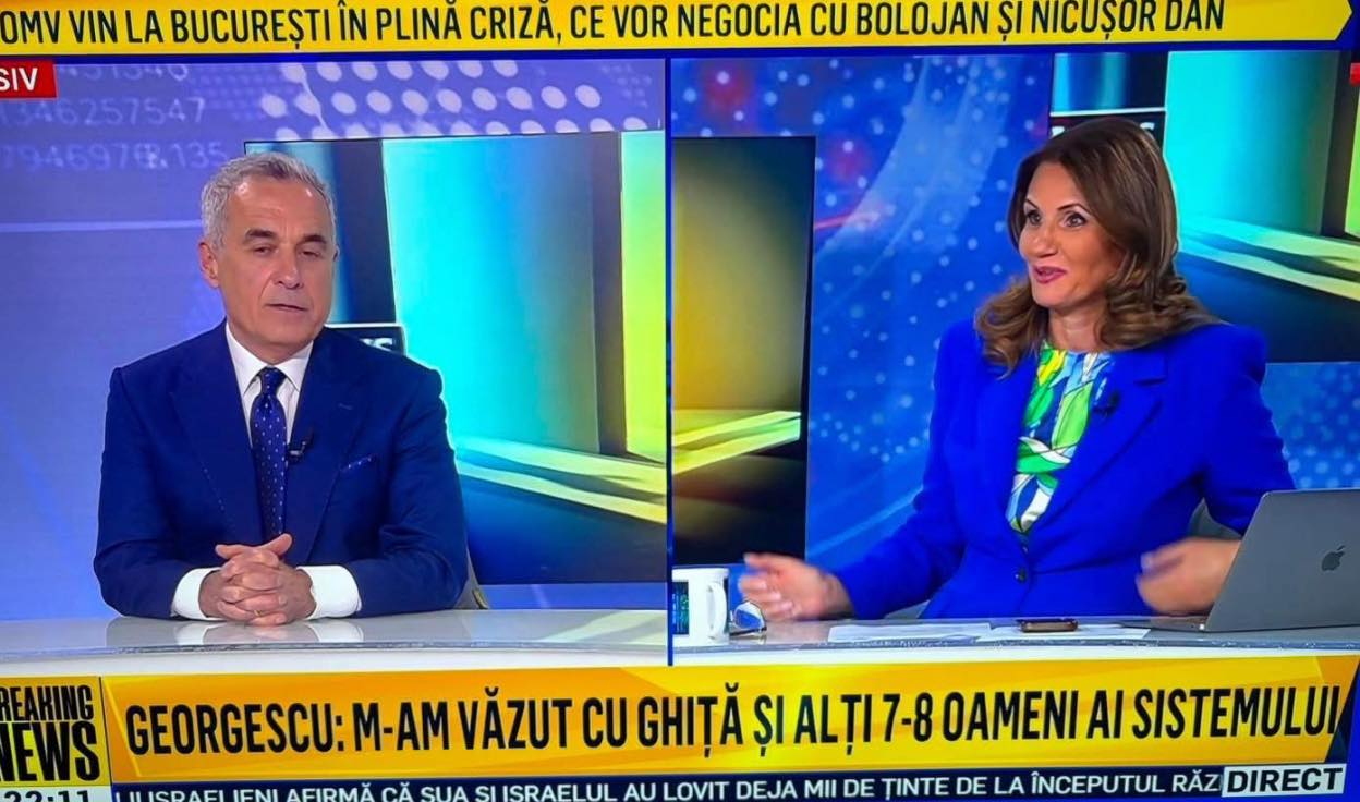Călin Georgescu, apărare pentru Realitatea Plus și Gold FM în stilul apărătorilor criminalilor de război