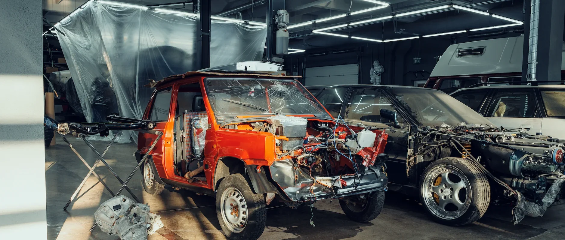 Avarii pe șosele: 58% din mașinile din România, verificate, au fost implicate