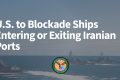 Armata SUA blochează porturile iraniene de luni: Anunțul lui Donald Trump