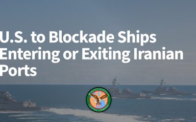 Armata SUA blochează porturile iraniene de luni: Anunțul lui Donald Trump