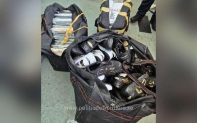 Haine, pantofi și parfumuri contrafăcute de-un milion de lei, confiscate la Giurgiu