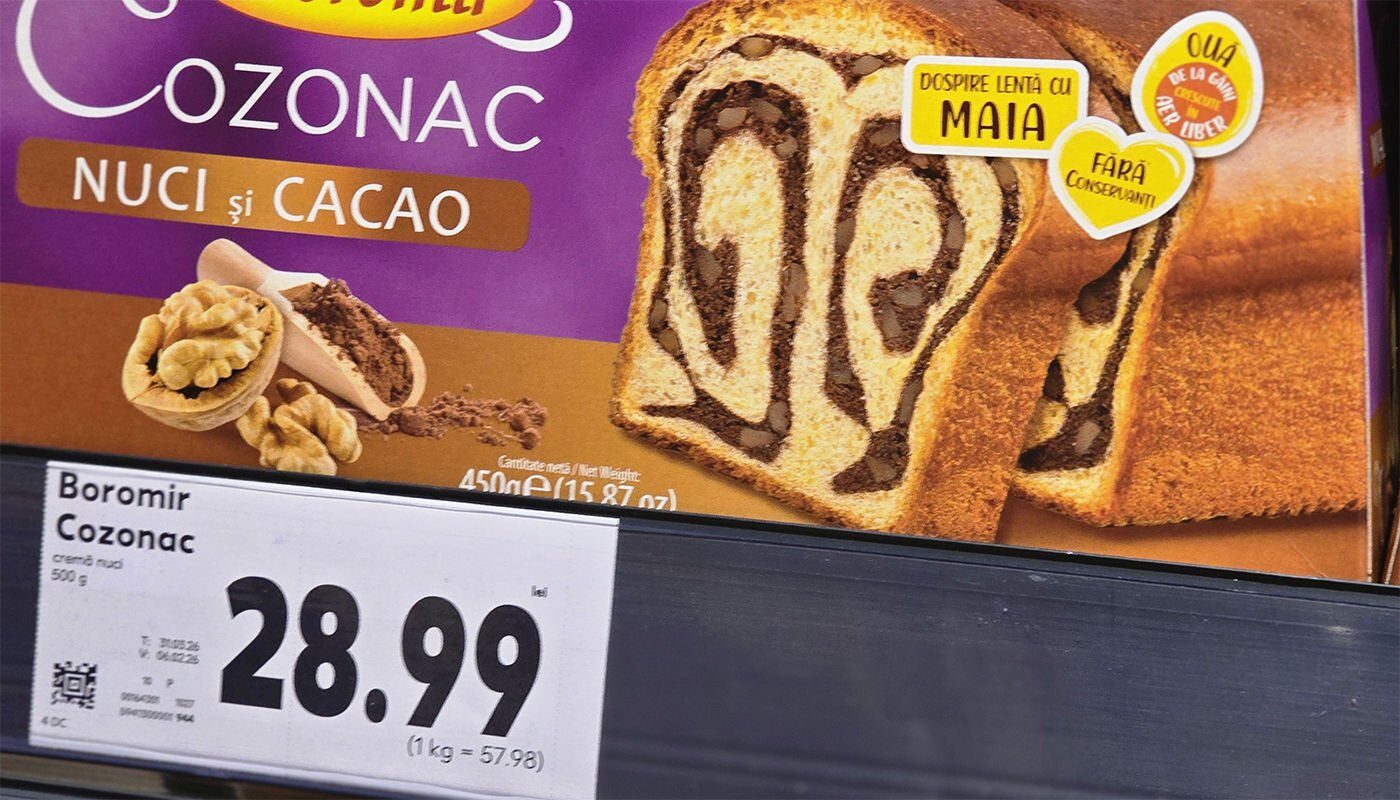 Ai mâncat cozonac Kaufland cu maia? Ce ingrediente ascunde eticheta