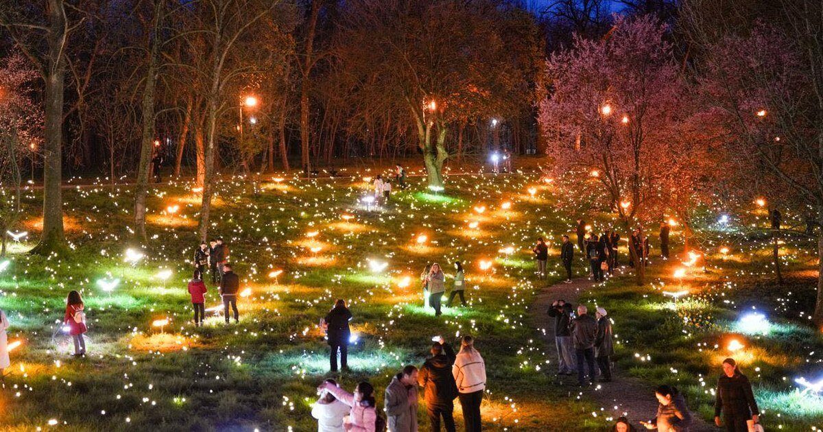 Craiova, feerie de paște: Spectacol pe lac și distracție pentru familii
