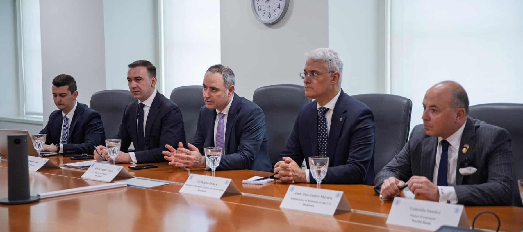 Miniștrii români la Washington: Parteneriat cu Exim Bank US pentru investiții strategice