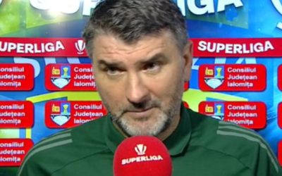 Mihalcea, gest neașteptat: Plecare la vestiare înainte de finalul meciului!