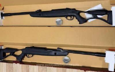 Noi arme descoperite într-un colet: Alertă în Ungaria