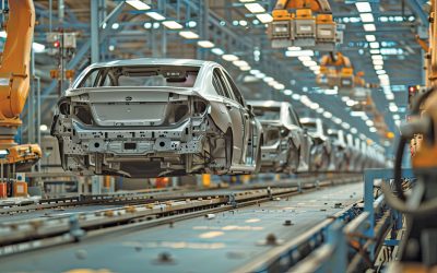 Producția industrială a scăzut vertiginos: -1,8% în februarie în România