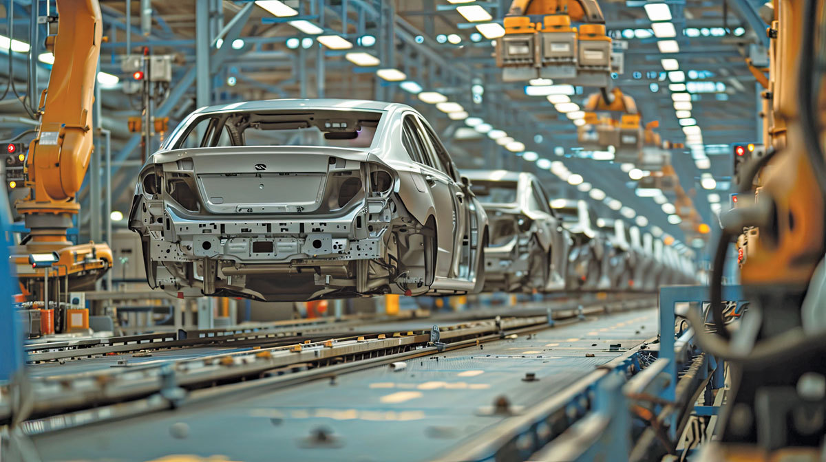 Producția industrială a scăzut vertiginos: -1,8% în februarie în România