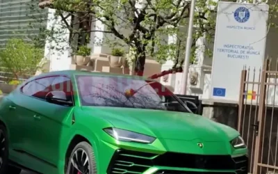 Aroganță pe bani: Cu Lamborghini la ITM. Ce căuta acolo?