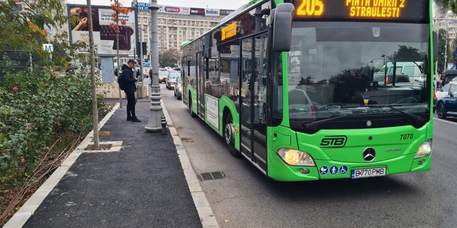 Start nou pentru 205: Bucureștiul are stație nouă, din această săptămână