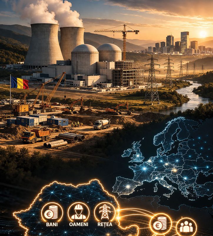Nuclearul, în vogă în Europa. România: 3 proiecte, un test major