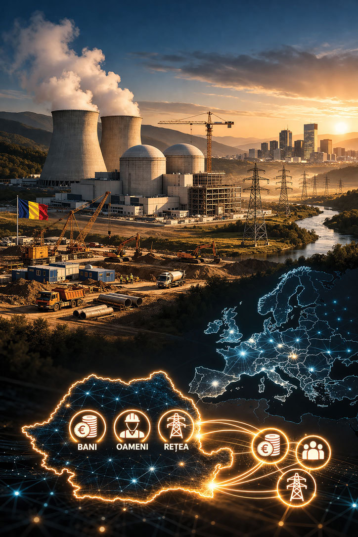 Nuclearul, în vogă în Europa. România: 3 proiecte, un test major