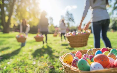 Vremea de Paște: Temperaturi blânde, dar ploile vin peste România!