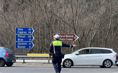 Agolmerație infernală pe DN1 Brașov-București: Poliția recomandă rute ocolitoare