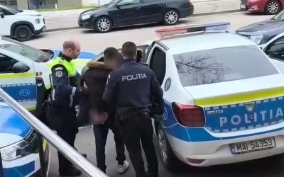 Tânăr, arest după ce a lovit un polițist, la București, pentru muzică
