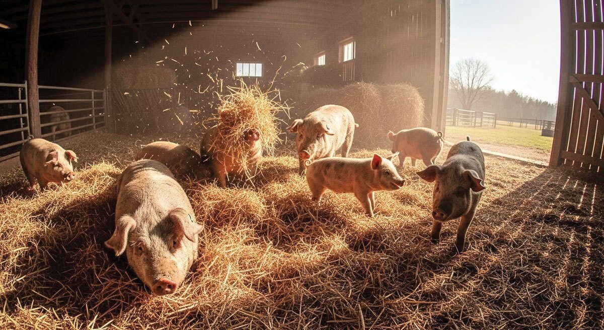 În Harghita, în 2026: Prima Fermă de Porci, cu doar 400 de animale, deschisă