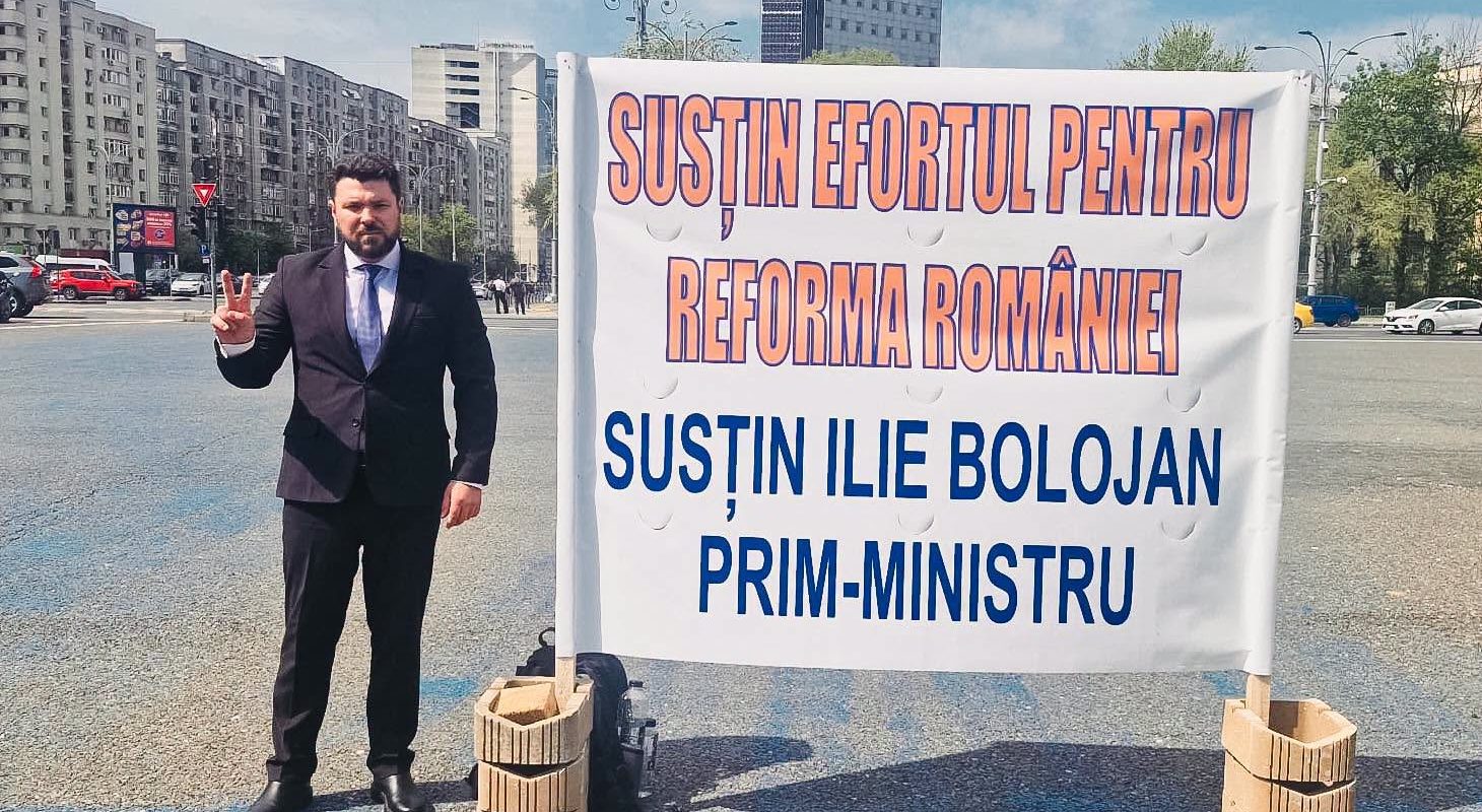 Primarul din Rădăuți, Loghin, la București pentru a-l susține pe Bolojan