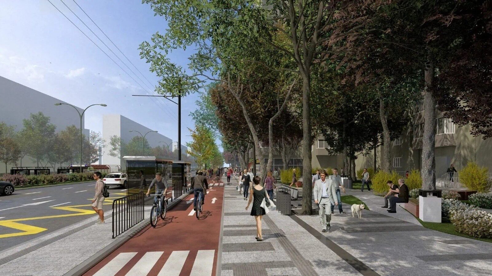 Sectorul 6, șantier de 9 milioane de euro pe Iuliu Maniu: Piste de biciclete, benzi auto îngustate