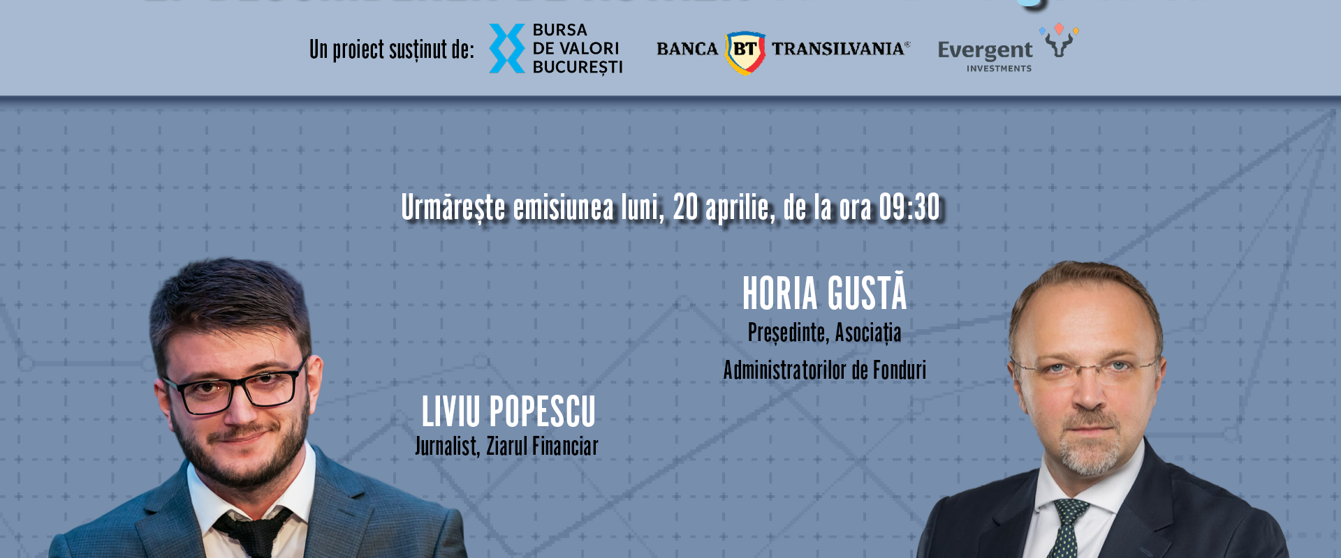 Bursa la start: Horia Gustă despre ce va mișca piețele pe 20 aprilie