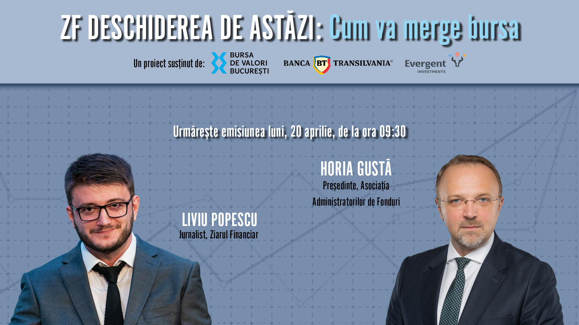 Bursa la start: Horia Gustă despre ce va mișca piețele pe 20 aprilie
