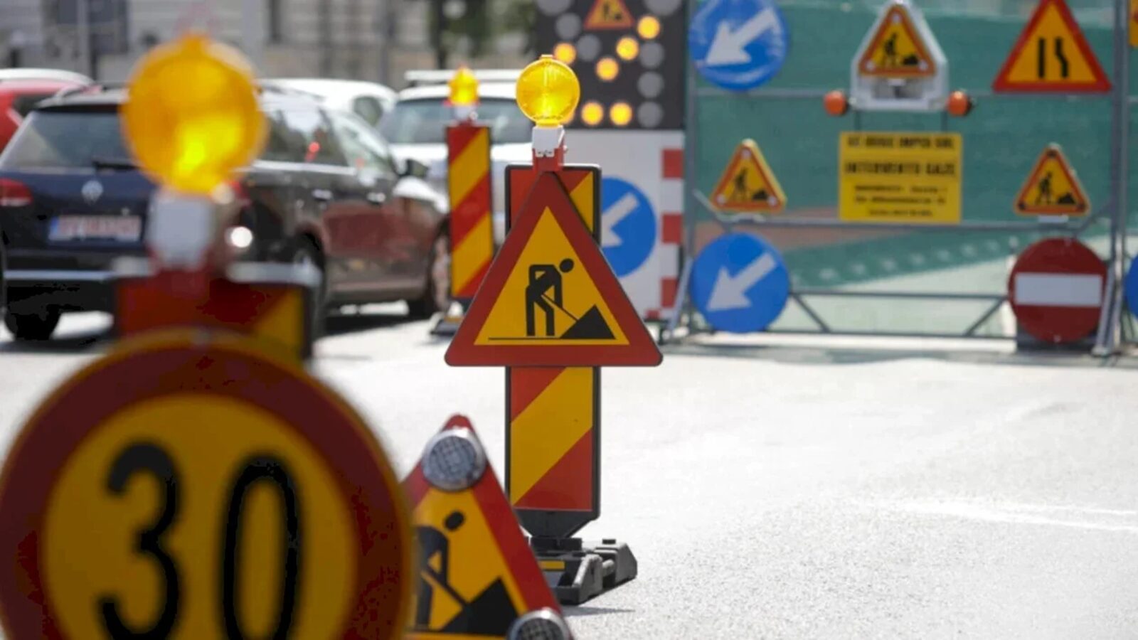 Restricții majore în București: Trafic blocat pe artere importante