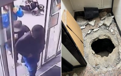 Hoții de la Napoli, jaf ca-n filme: Bancă spartă prin canalizare, fără urmă