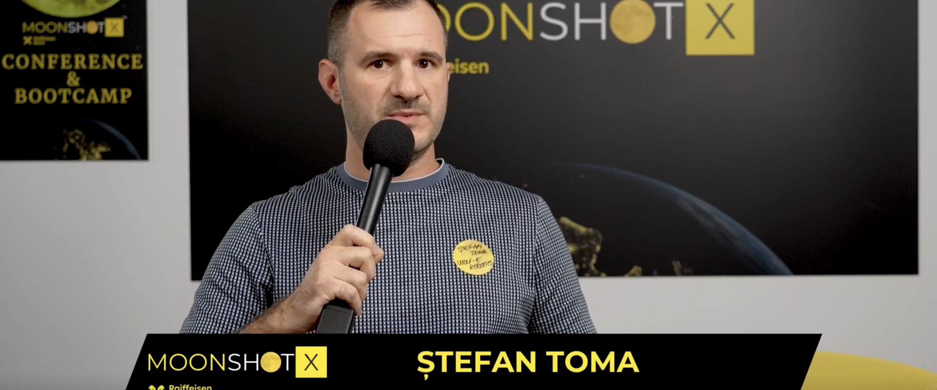 Ștefan Toma (Wolfie Robotics) țintește spațiul: MoonShotX, pasul decisiv