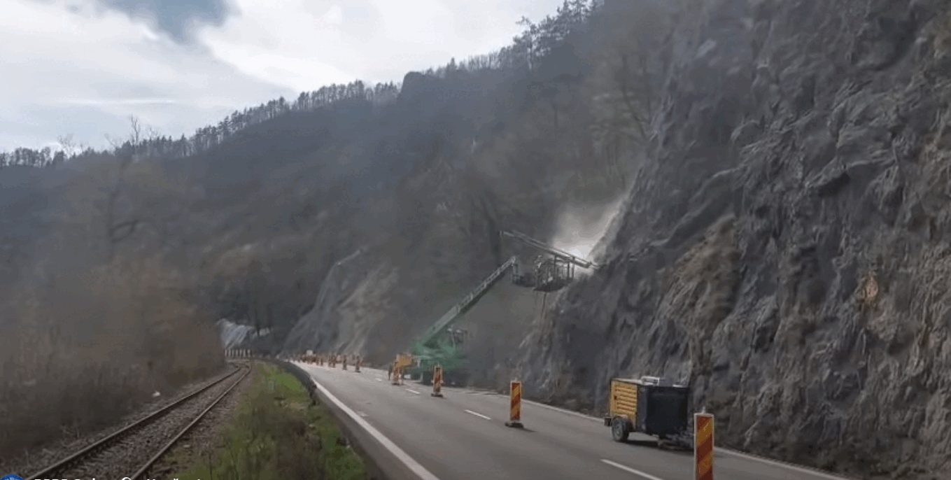 Lucrările de pe valea oltului, pauză de miercuri până după paști