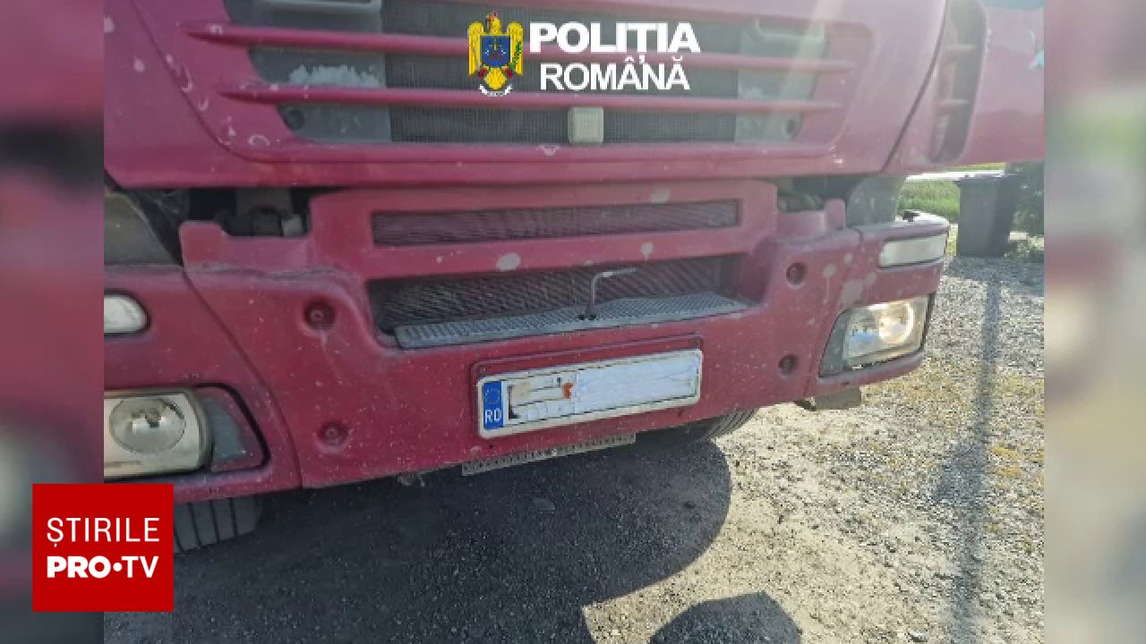 Șofer din Bihor, prins cu numerele acoperite: Ce-a pățit pentru a fenta taxa de drum