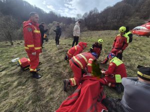 Accident grav cu ATV la Petrila: Victima, transportată cu elicopterul SMURD