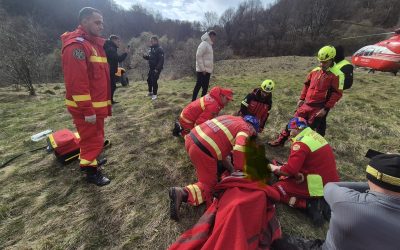 Accident grav cu ATV la Petrila: Victima, transportată cu elicopterul SMURD