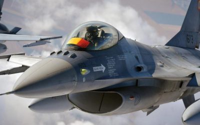 Pilot ROMÂN în misiunea NATO: A doborât o dronă în