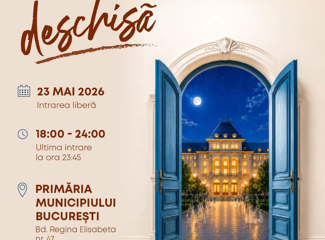 Primăria București, deschisă publicului larg! Ce se întâmplă diseară?