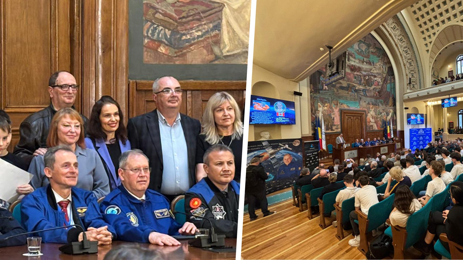 Prunariu, la 45 de ani de zbor în cosmos. Zece astronauți, reuniți la București